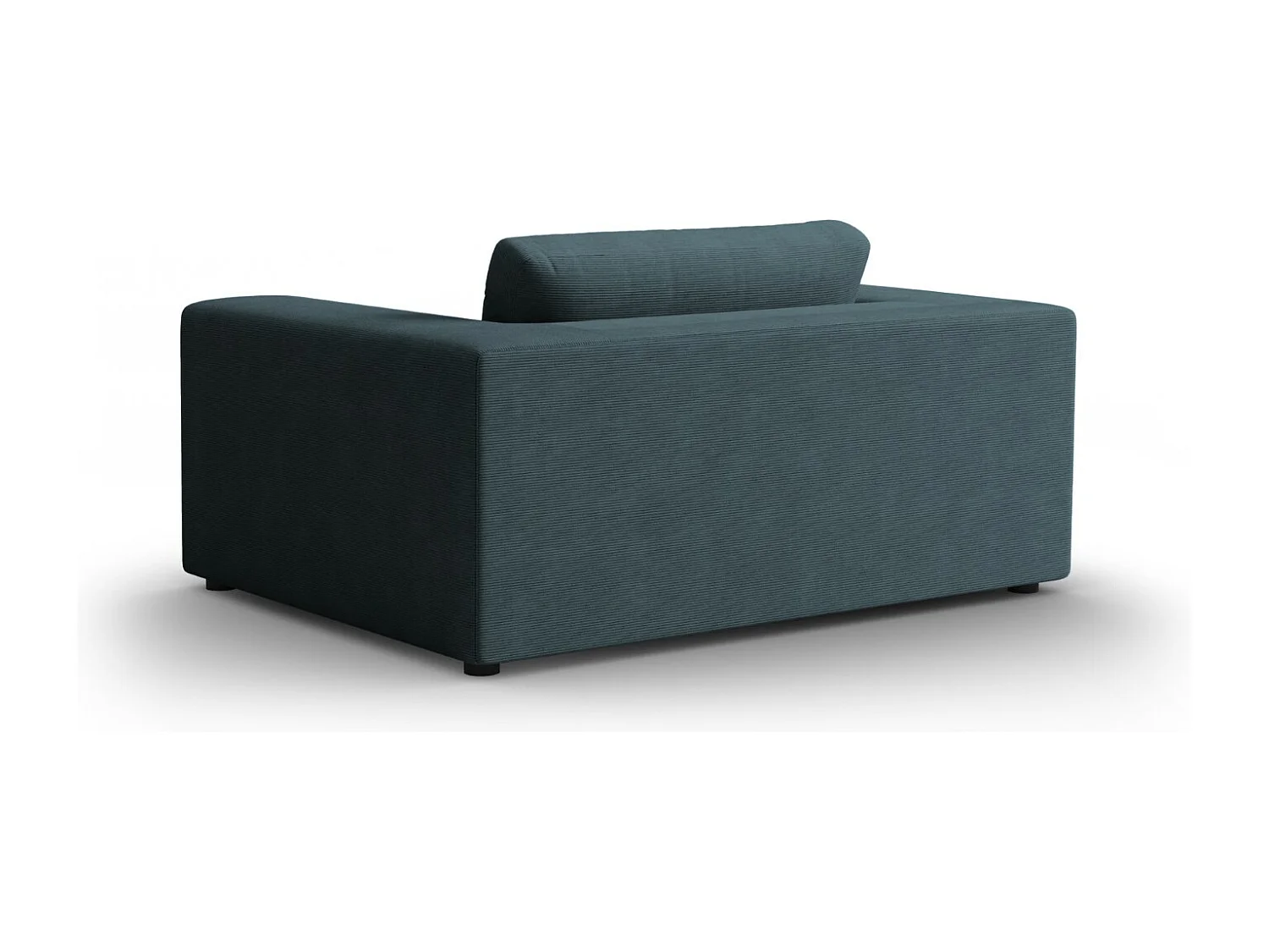 CXL by Christian Lacroix - Sofa, "Tendance" 1,5 miejsca sztruks, niebieski - 156x122x72cm