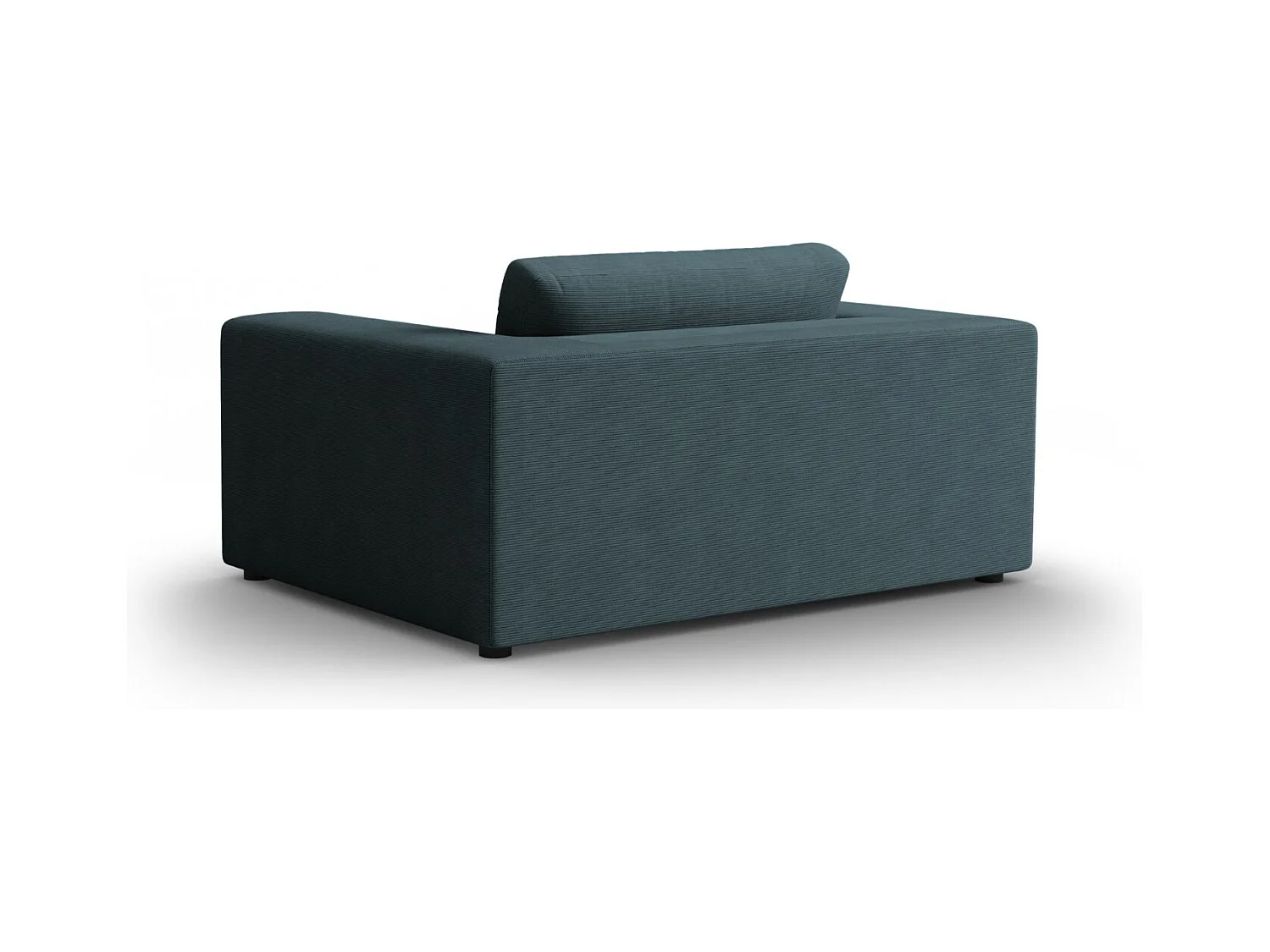 CXL by Christian Lacroix - Bank "Tendance" 1,5 zitplaatsen, Ribfluwelen, Blauw - 156x122x72cm