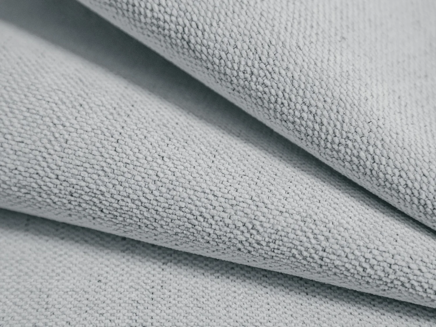 CXL by Christian Lacroix - Canapé d'angle droit modulable "Clotilde" 4 places en tissu structurel gris clair - 306x190x70cm