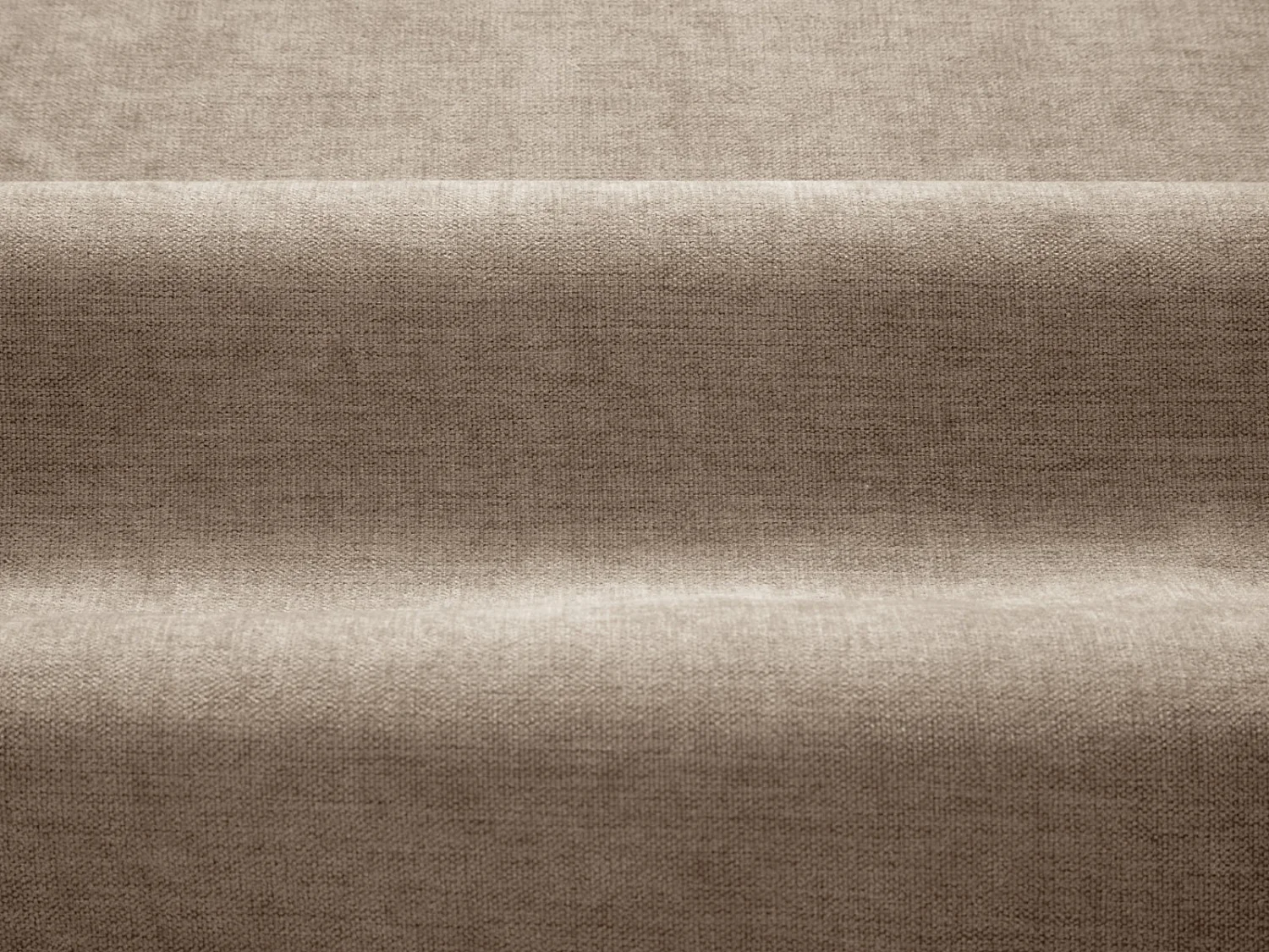 CXL by Christian Lacroix - Sofá modular "Maurie" 3 lugares em tecido chenille areia - 224x107x90cm