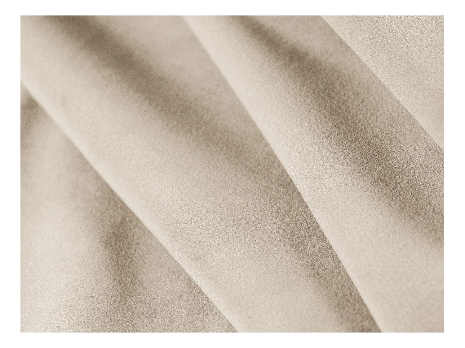 CXL by Christian Lacroix - Divano "Tendance" 4 posti in velluto beige - 262x122x72cm