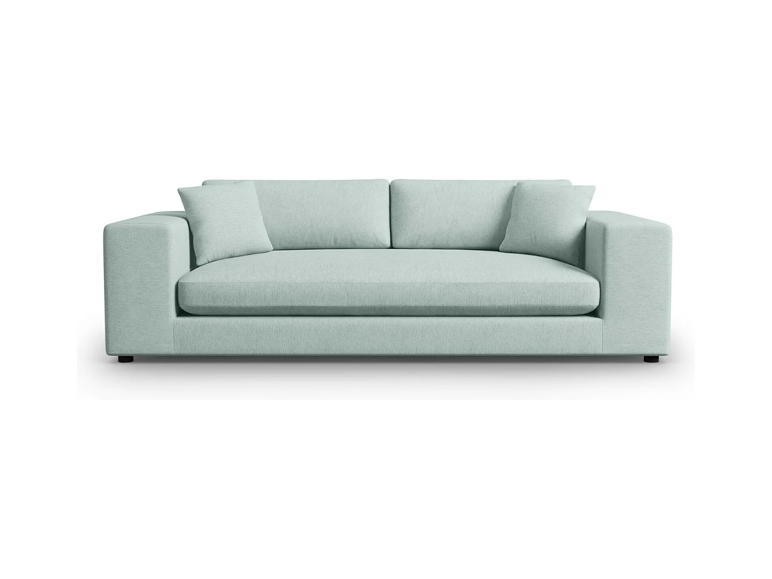 CXL by Christian Lacroix - Bank "Tendance" 4 zitplaatsen, Structurele stof, Munt - 262x122x72cm