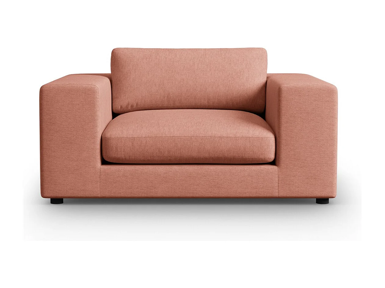 CXL by Christian Lacroix - 1,5-Sitzer Sofa "Tendance" Sitzer aus strukturiertem Stoff rot - 156x122x72cm