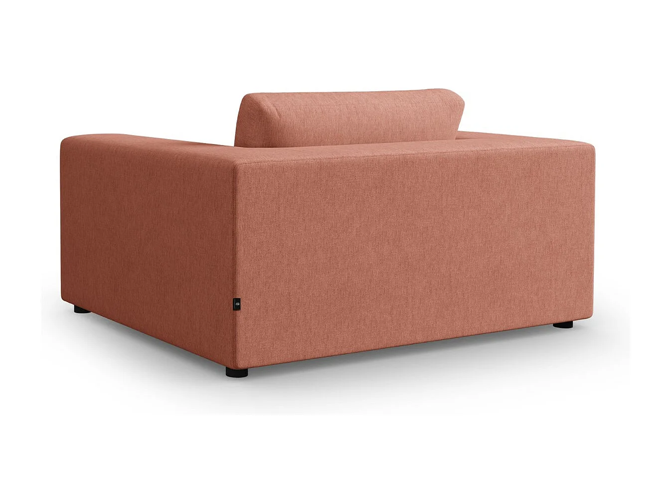 CXL by Christian Lacroix - 1,5-Sitzer Sofa "Tendance" Sitzer aus strukturiertem Stoff rot - 156x122x72cm