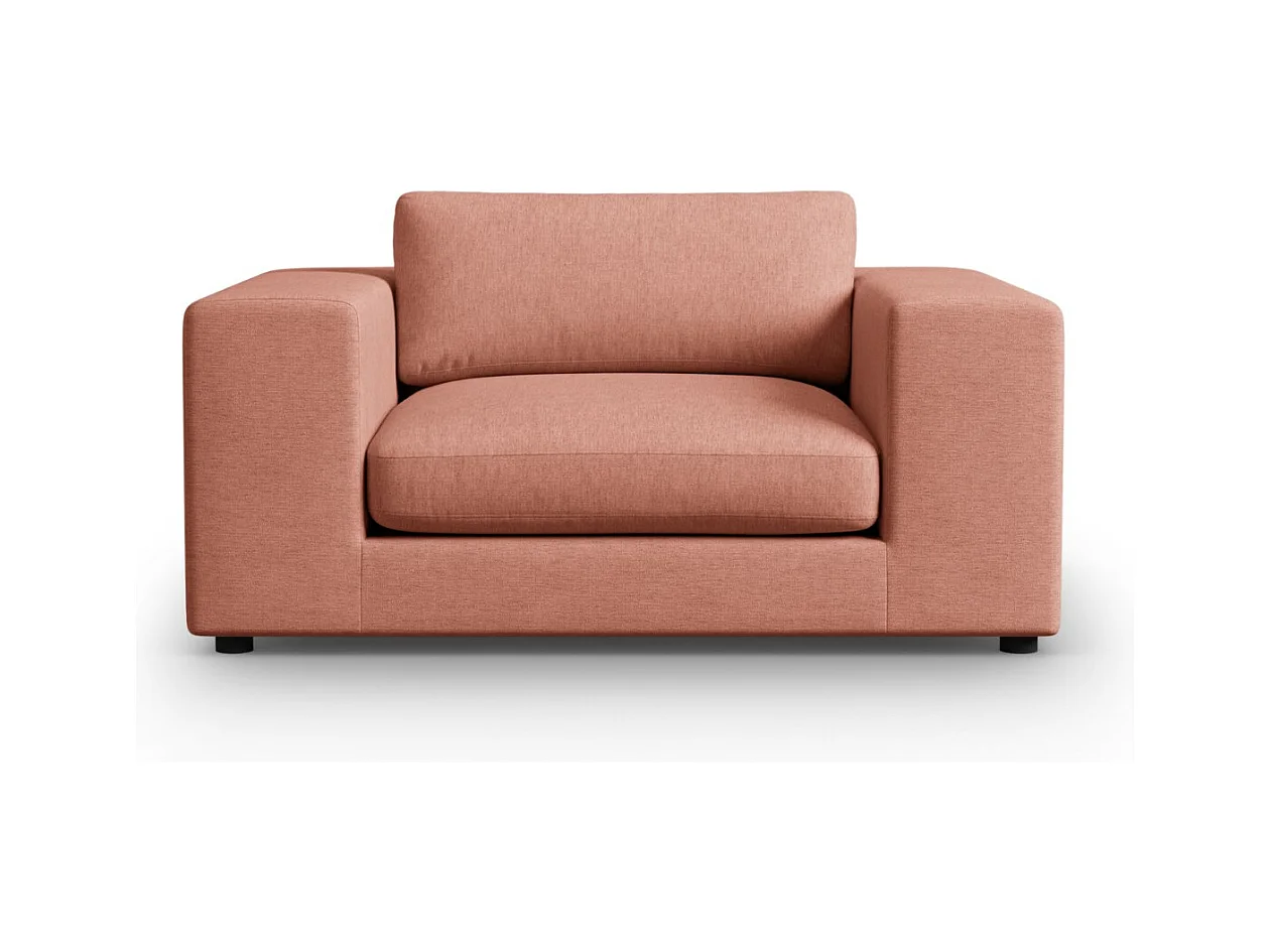 CXL by Christian Lacroix - Bank "Tendance" 1,5 zitplaatsen, Structurele stof, Rood - 156x122x72cm