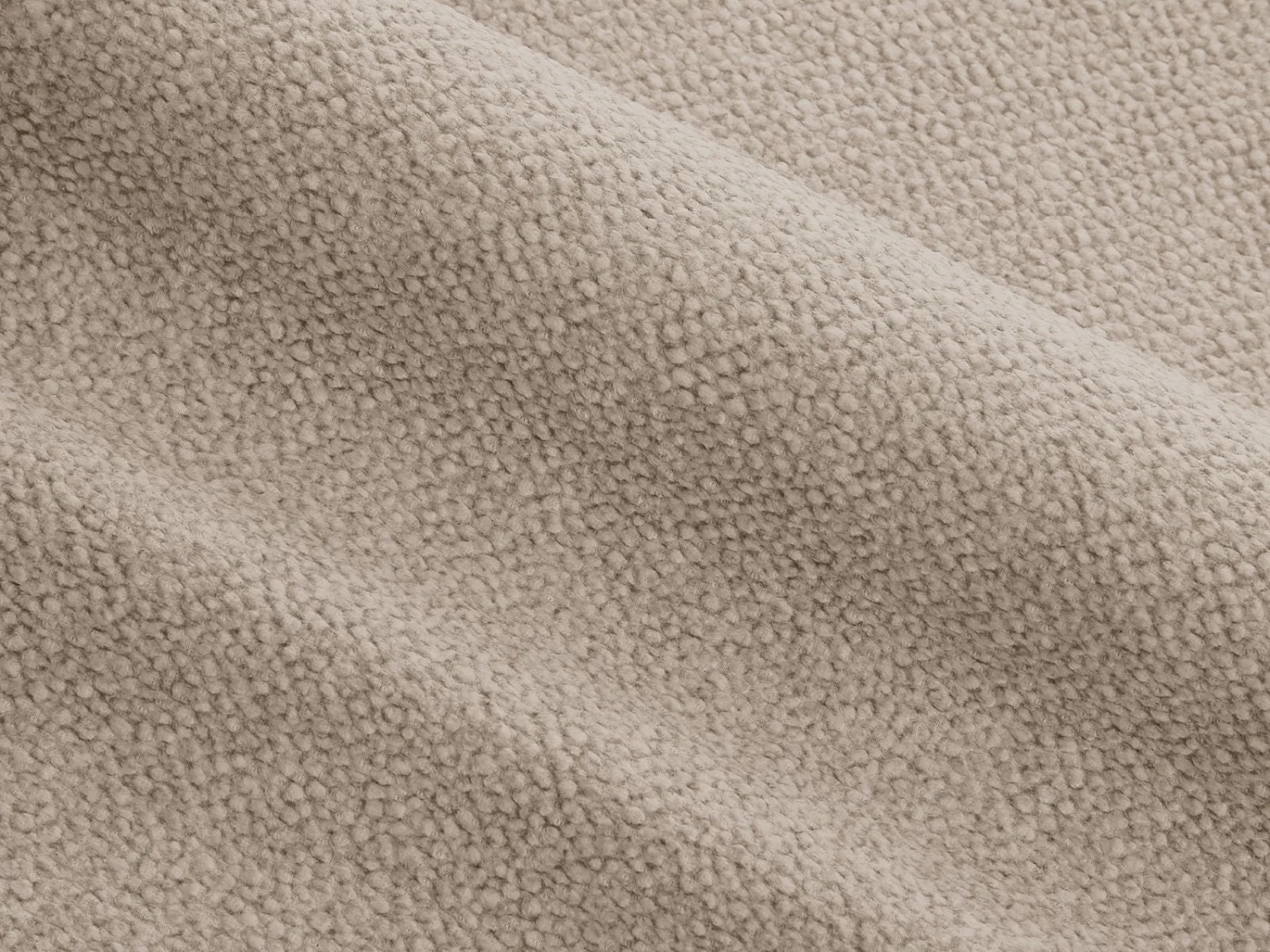 Cosmopolitan Design - Canapé "Mackay" 2 places en velours structuré beige - 150x94x73cm