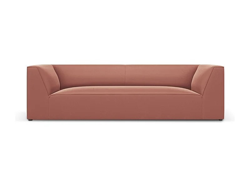 CXL by Christian Lacroix - 3-Sitzer Sofa "Charles" Sitzer aus Samt rosa - 232x92x69cm