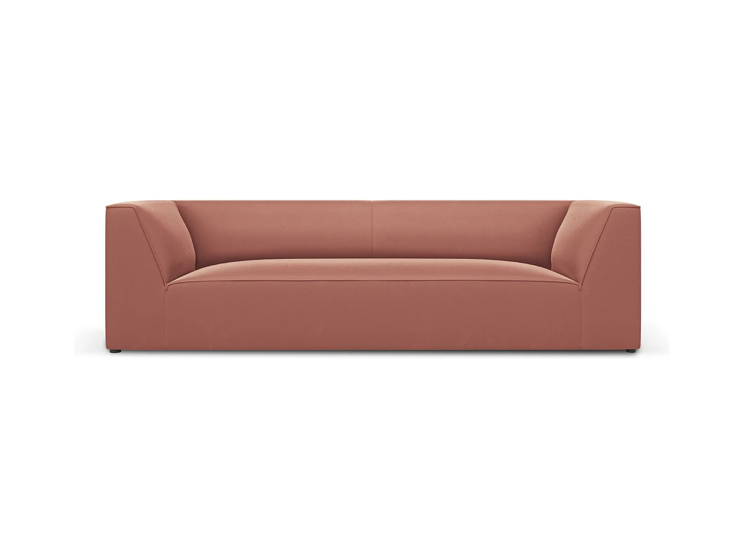 CXL by Christian Lacroix - Canapé "Charles" 3 places en velours rose - 232x92x69cm