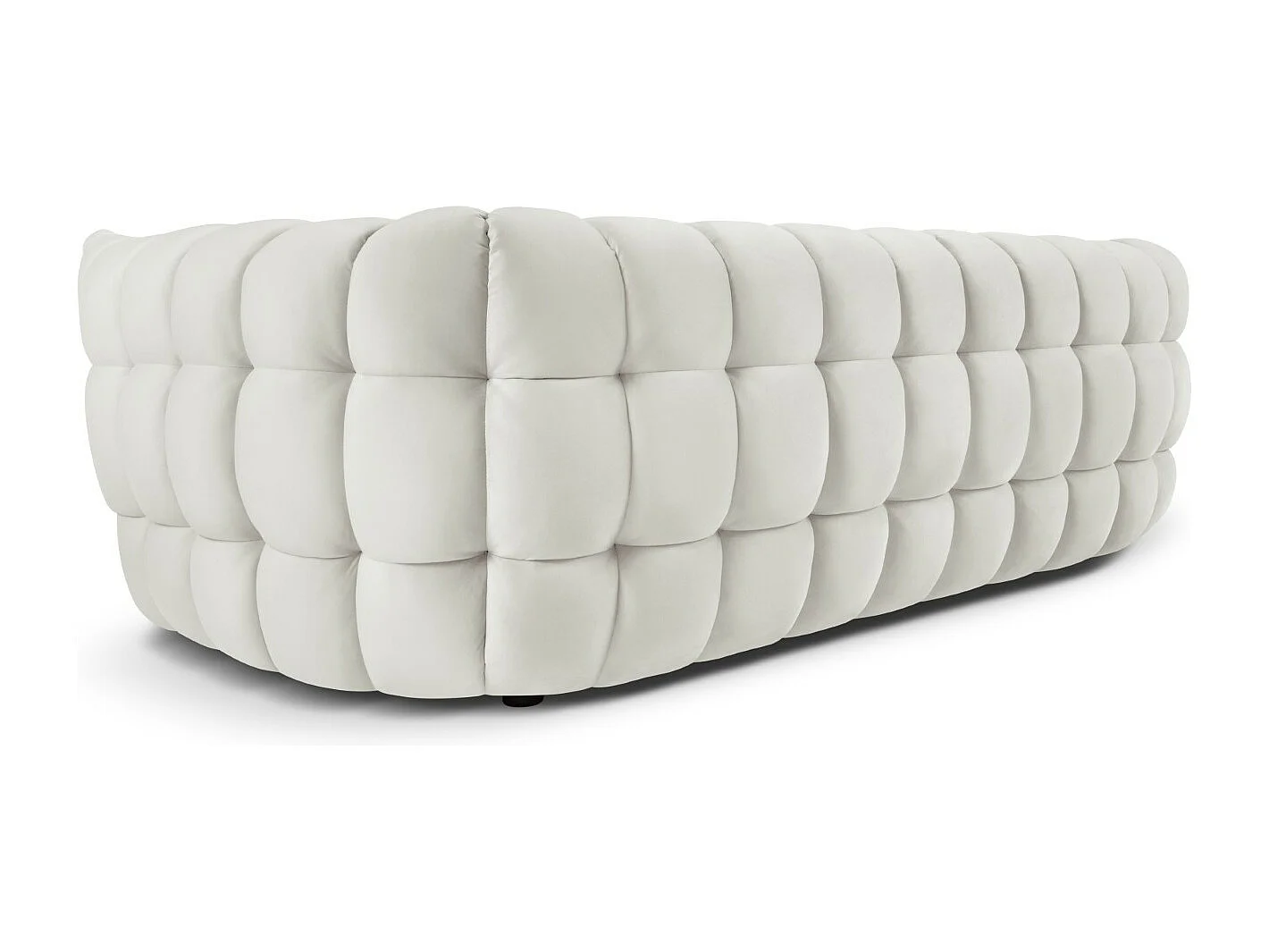CXL by Christian Lacroix - 3-Sitzer Sofa "Cedric" Sitzer aus Samt leichtes beige - 225x110x68cm