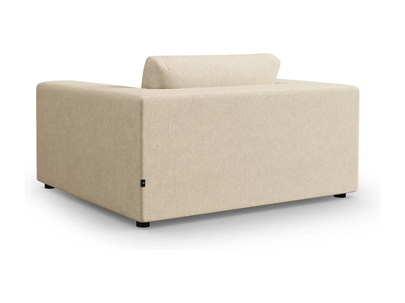 CXL by Christian Lacroix - 1,5-Sitzer Sofa "Tendance" Sitzer aus strukturiertem Stoff beige - 156x122x72cm