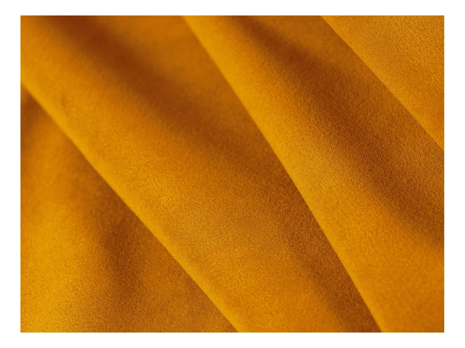 CXL by Christian Lacroix - Sofá modular panorâmico de canto direito "Lionel" 8 lugares em veludo amarelo - 342x323x74cm