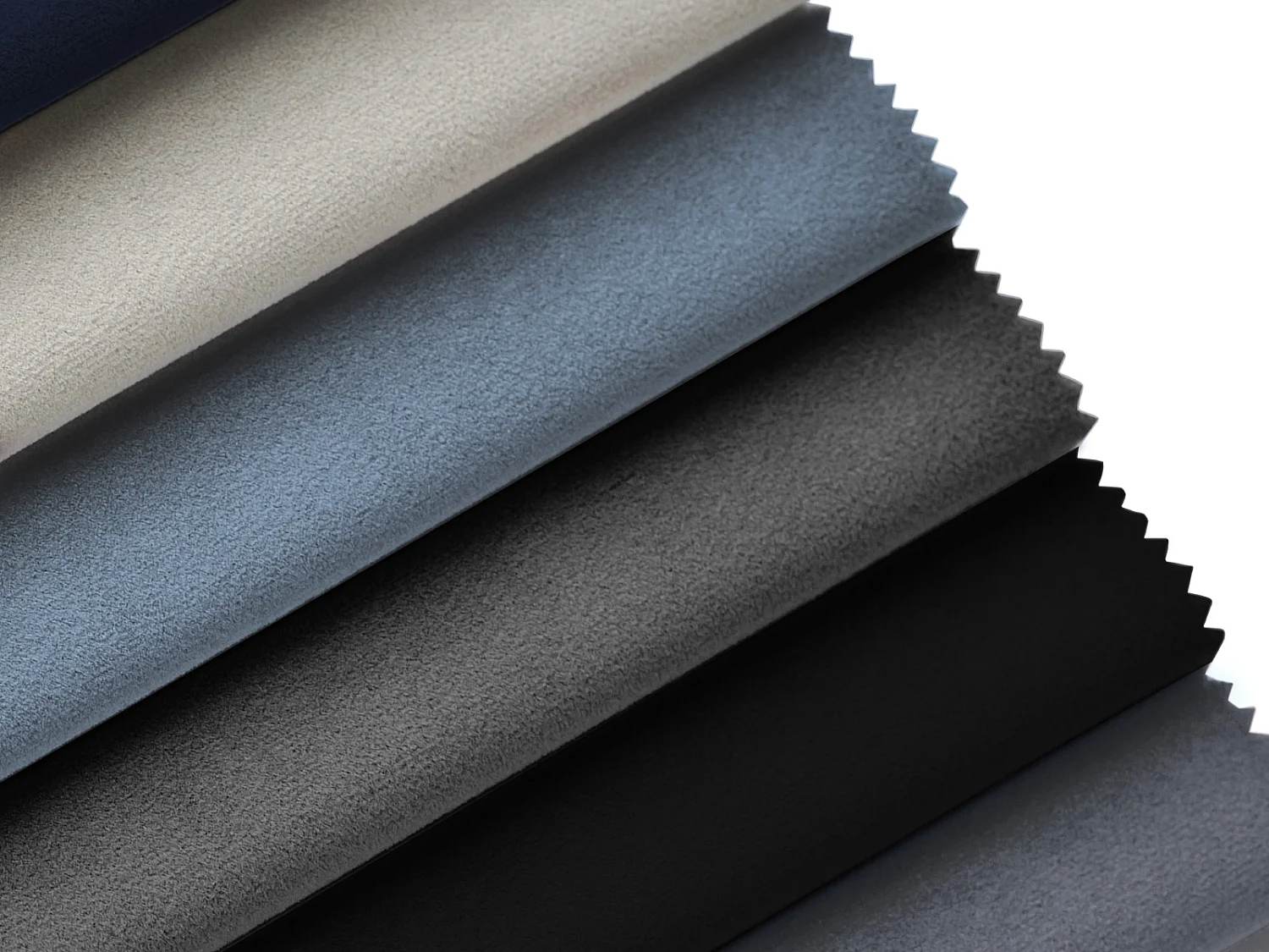 Cosmopolitan Design - Sofa panoramiczna, "Vienna" 6 miejsc welur, czarny - 350x170x95cm