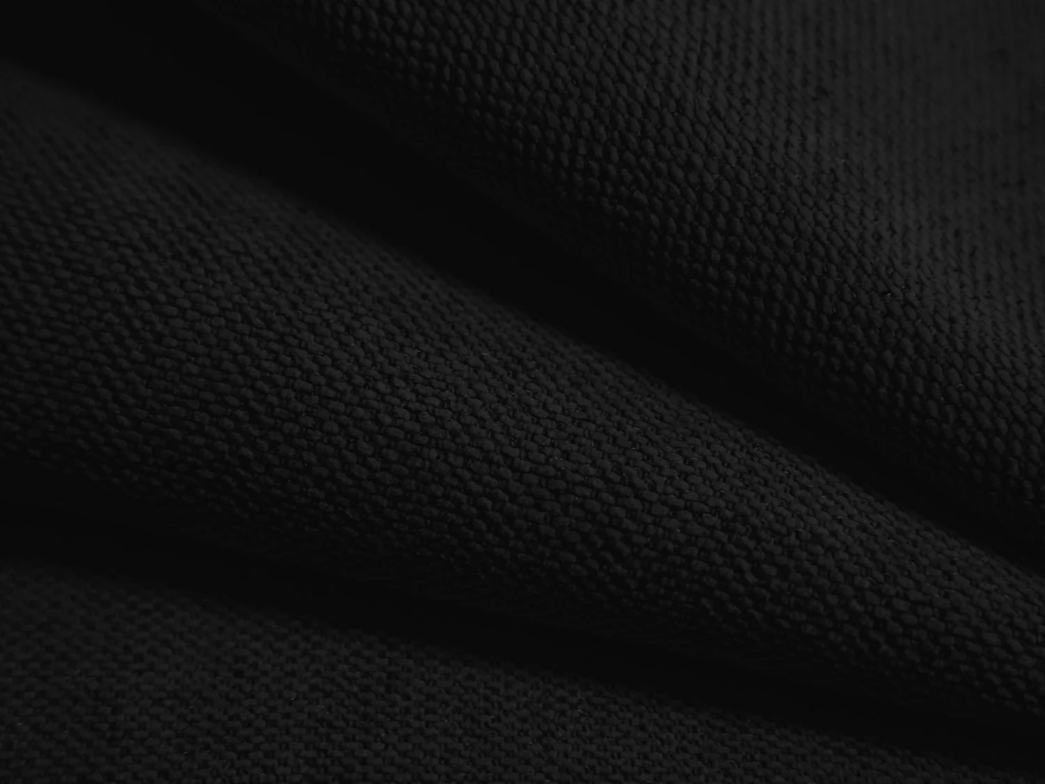 CXL by Christian Lacroix - Canapé "Clotilde" 2 places en tissu structurel noir - 208x94x70cm