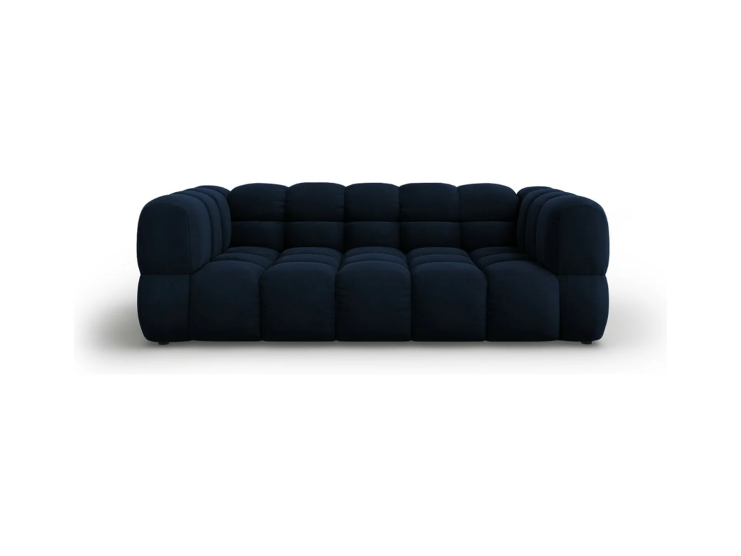 Cosmopolitan Design - Bank "Sky" 3 zitplaatsen, Flueel, Koningsblauw - 214x102x75cm