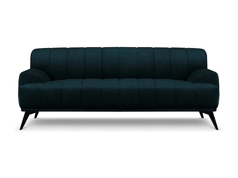 CXL by Christian Lacroix - Sofa, "Rita" 3 miejsca welur, petrol ciemny - 189x94x77cm