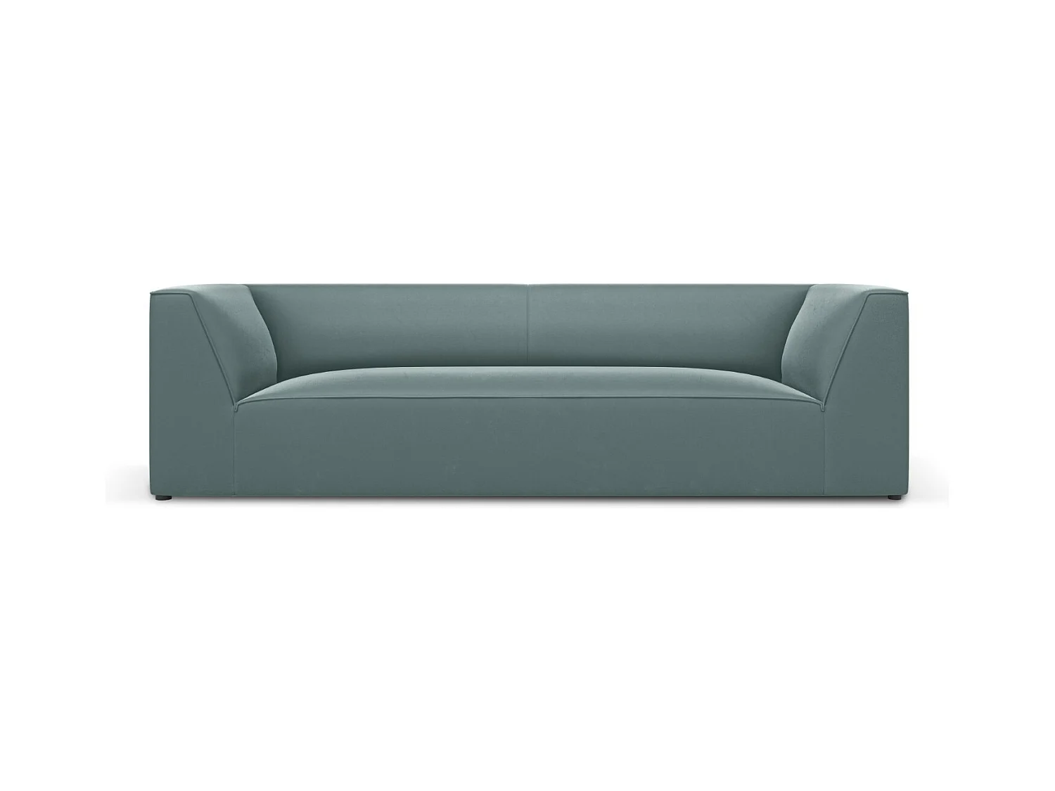CXL by Christian Lacroix - Bank "Charles" 3 zitplaatsen, Flueel, Munt - 232x92x69cm