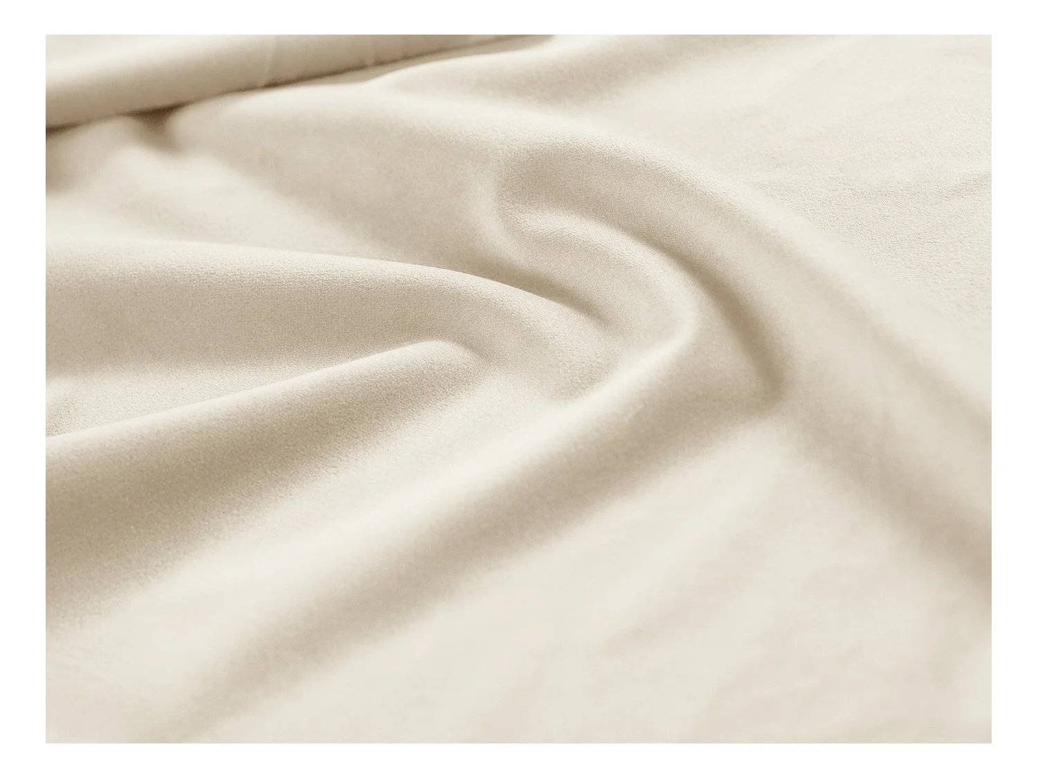 CXL by Christian Lacroix - Divano modulare "Maurie" 4 posti in velluto avorio - 264x107x90cm