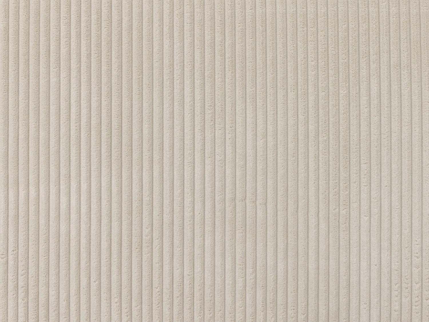 Vänster hörnsoffa, bäddsoffa, beige manchestersammet SELIORA