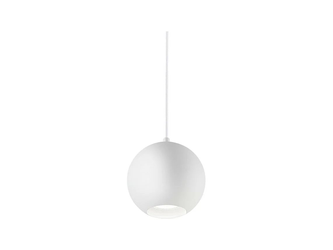 Ideal Lux MR Suspension d'intérieur Globe à 1 lumière, blanc, GU10