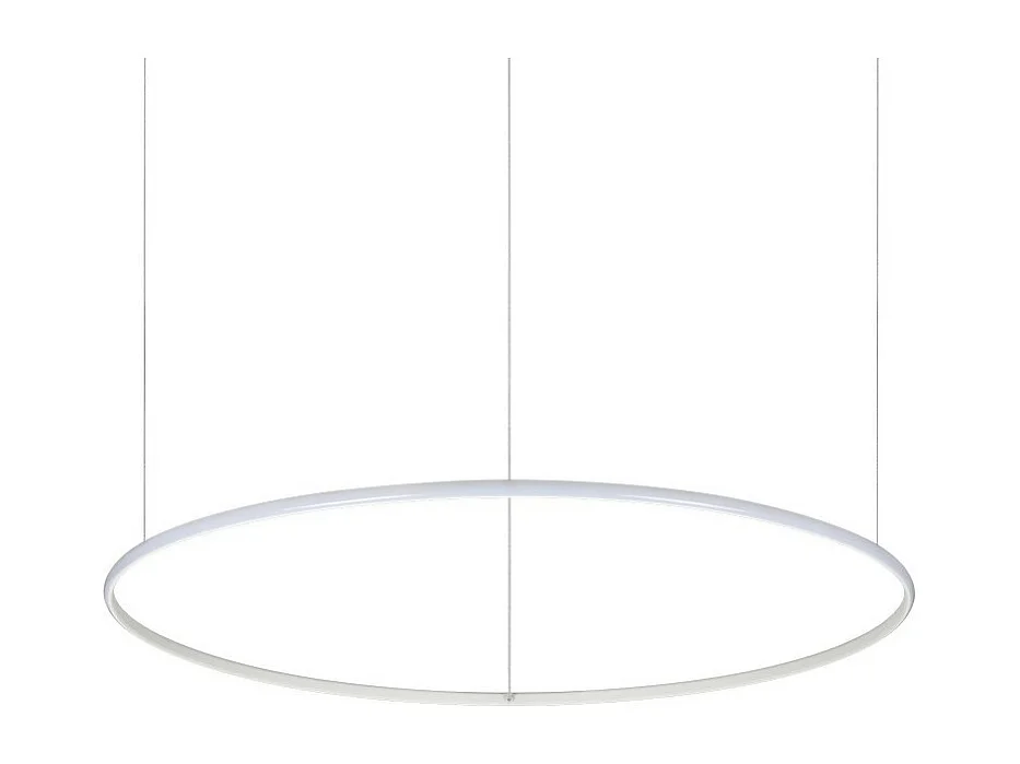 LED dekorative runde integrierte Pendelleuchte weiß, 3000K