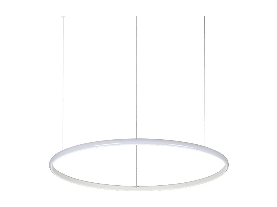 LED dekorative runde integrierte Pendelleuchte weiß, 3000K