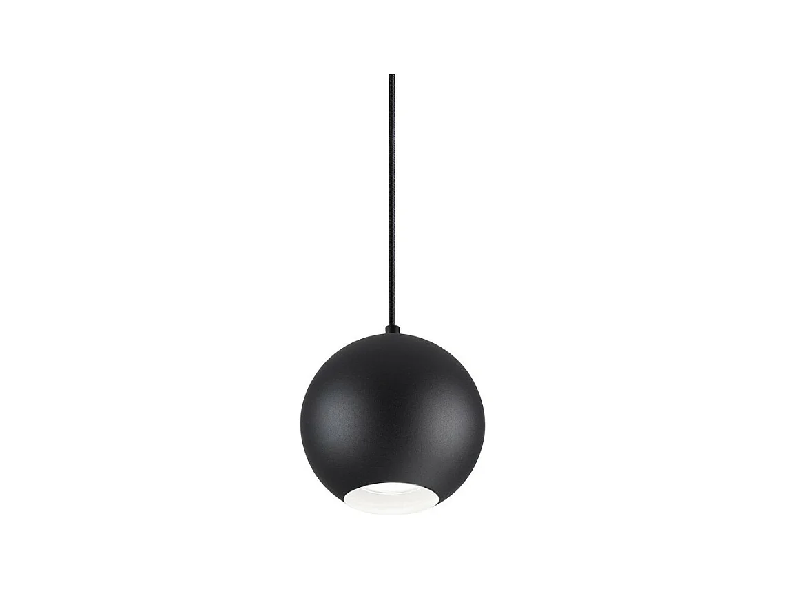 Ideal Lux MR Intérieur Globe Plafonnier Suspension 1 Lumière Noir, GU10