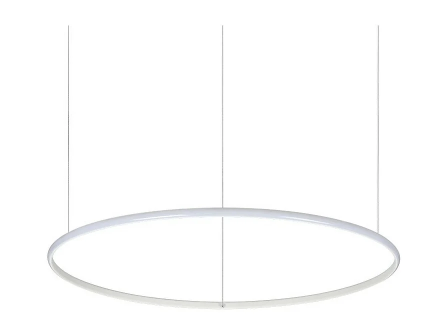 LED dekorative runde integrierte Pendelleuchte weiß, 3000K