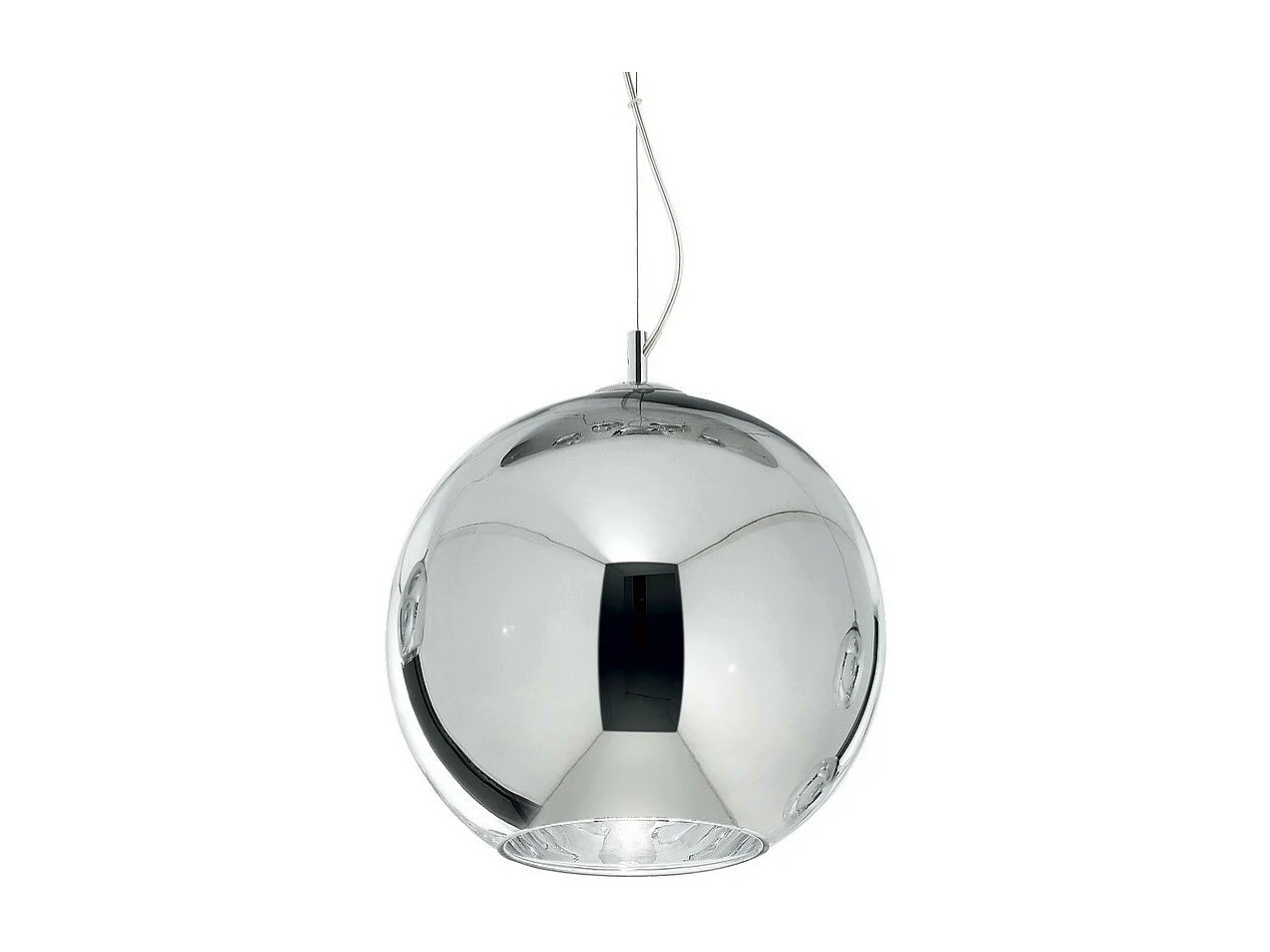 Ideal Lux NEMO Suspension d'intérieur Dome Plafonnier 1 Lumière Chrome, E27