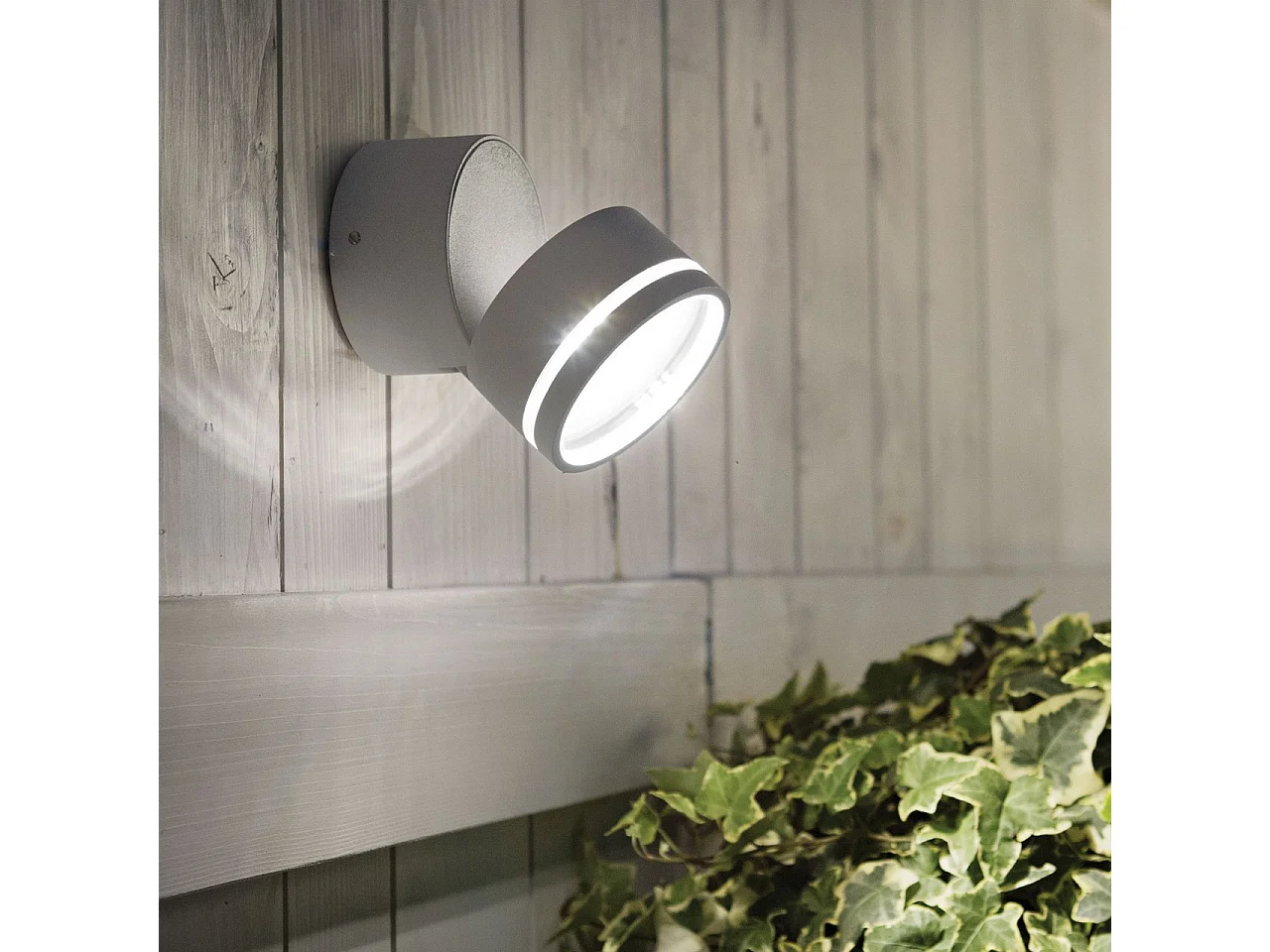 Ideal Lux OMEGA Spot Simple Rond Blanc IP54 4000K