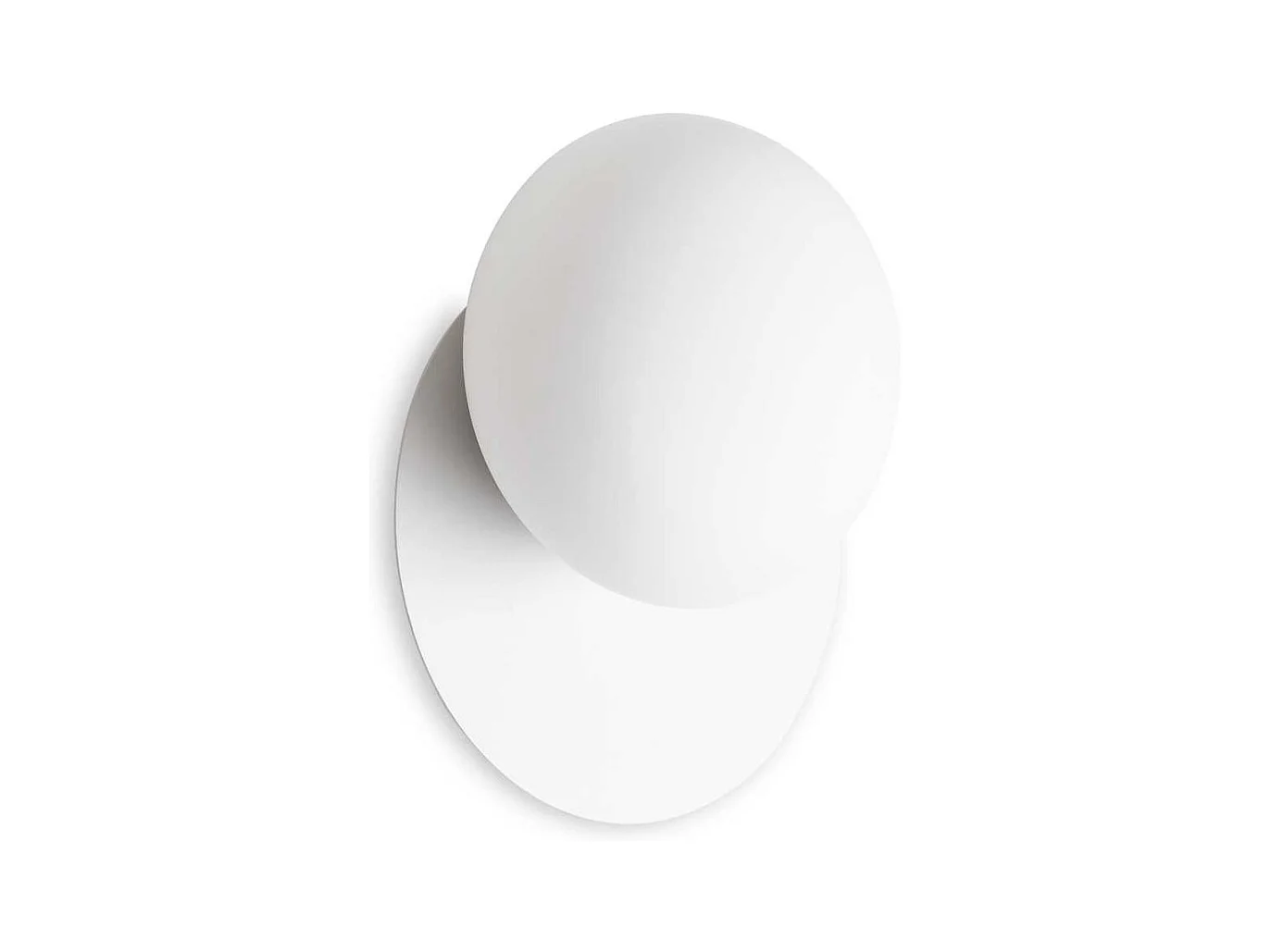 NINFEA AP1, Applique Bianca, Lumière Idéale