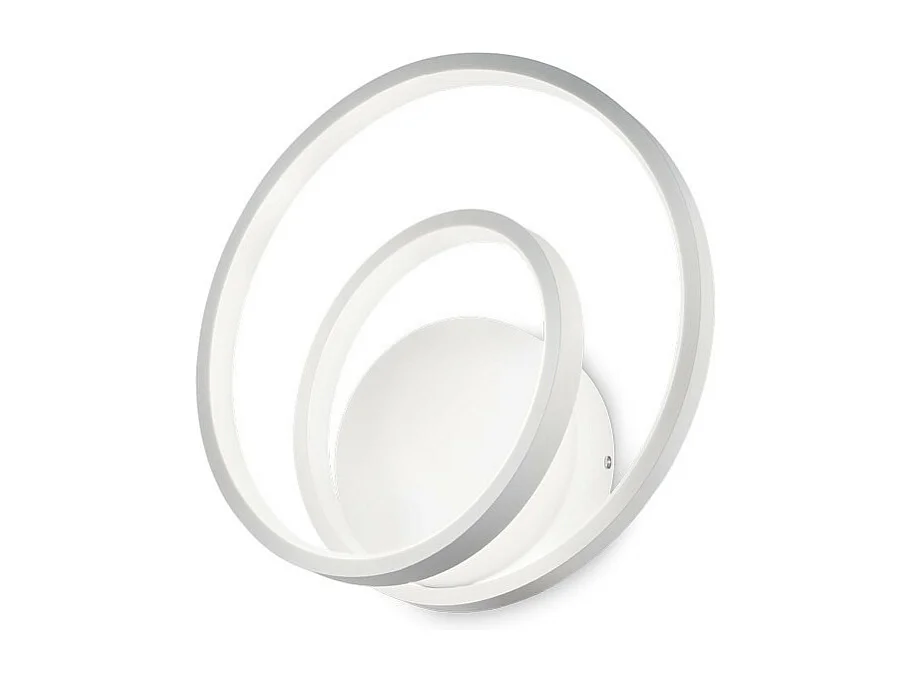 LED Dekorativer Swirl Integrierte LED-Wandleuchte Weiß, 3000K