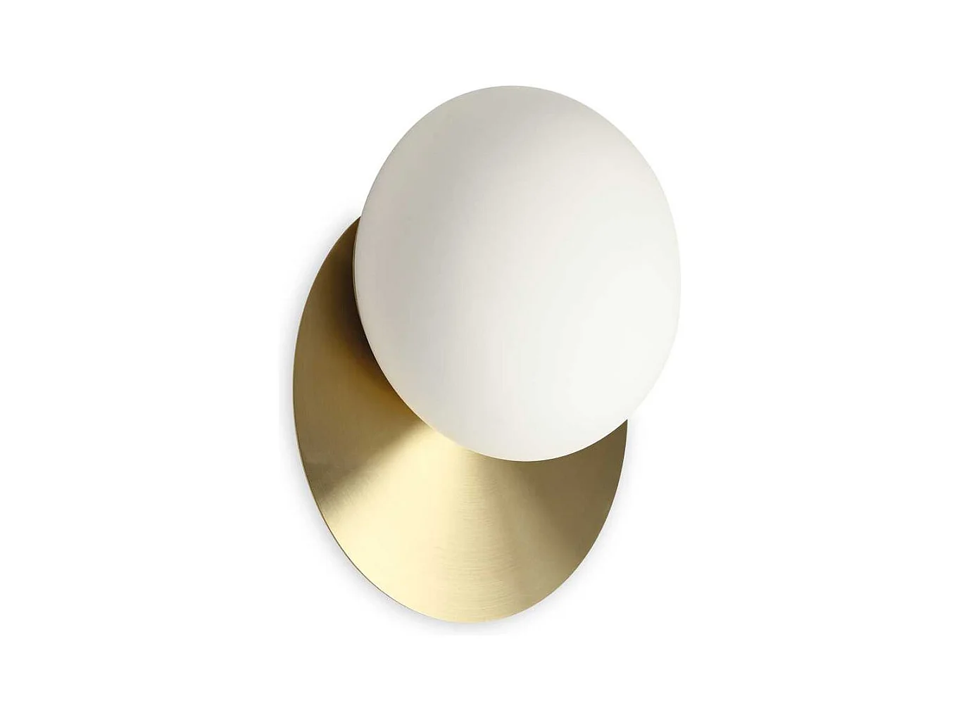 NINFEA AP1, Applique en Laiton, Lumière Idéale