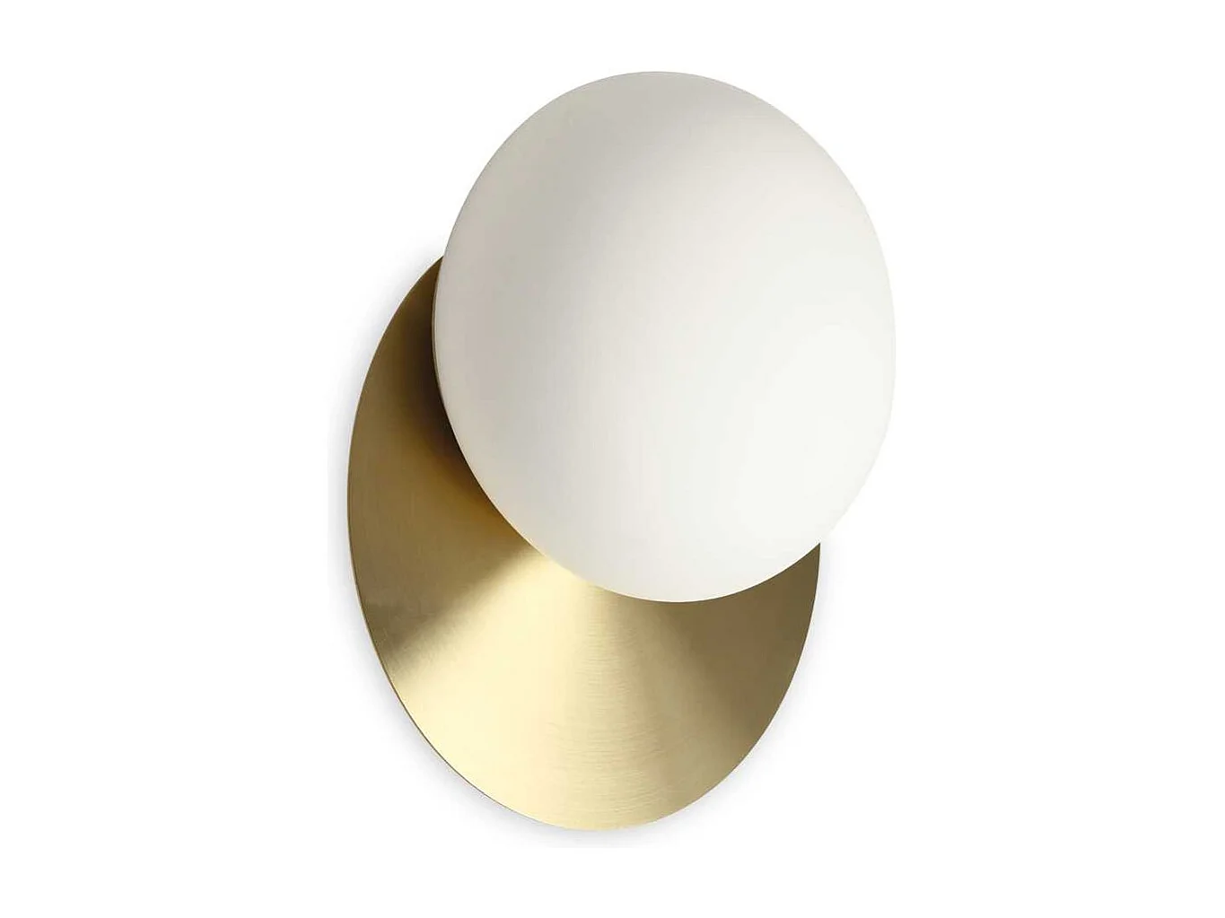 NINFEA AP1, Applique en Laiton, Lumière Idéale