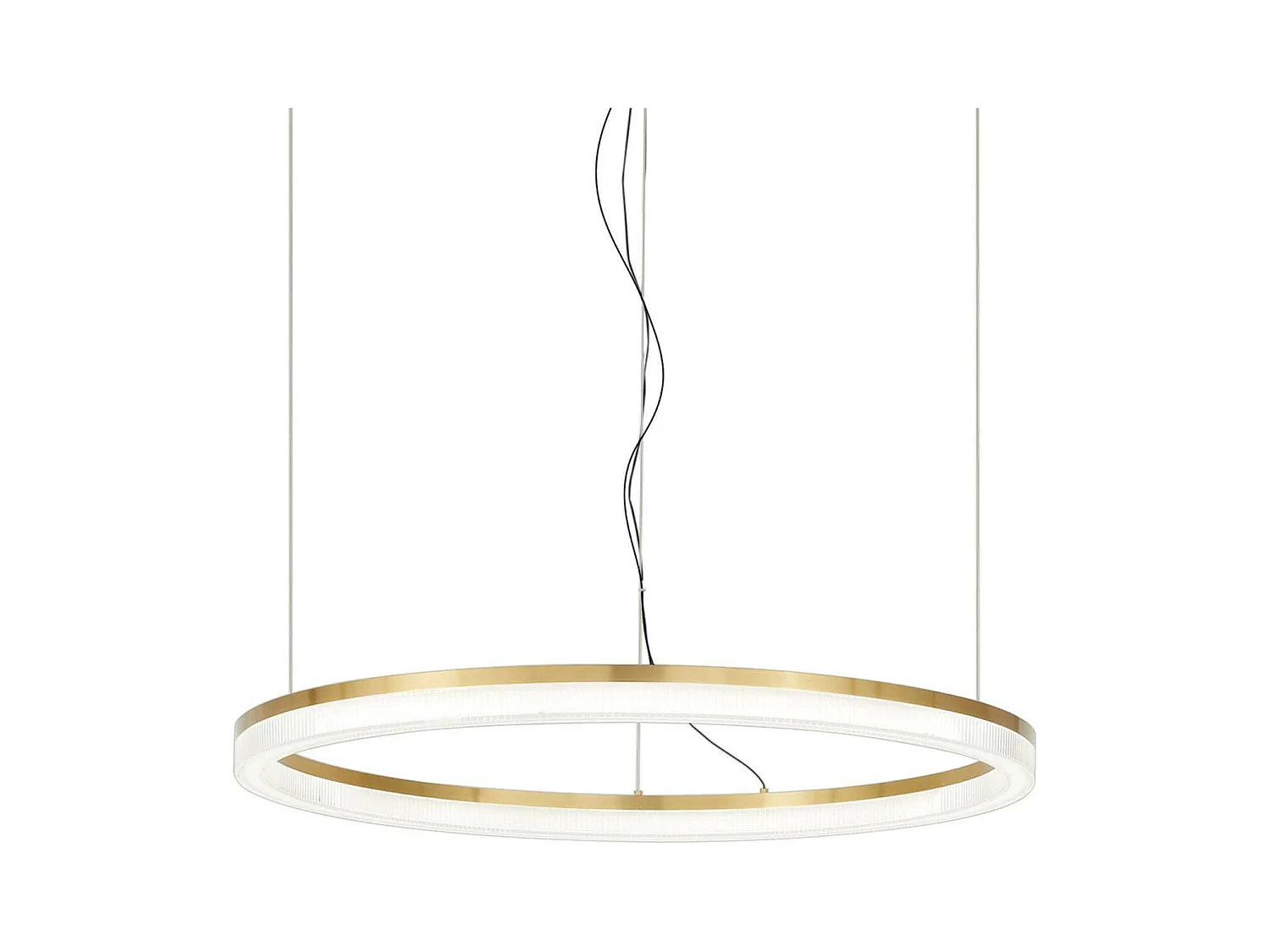 Ideal Lux CROWN Plafonnier Suspendu LED Intégré Laiton 3000Lm 3000K
