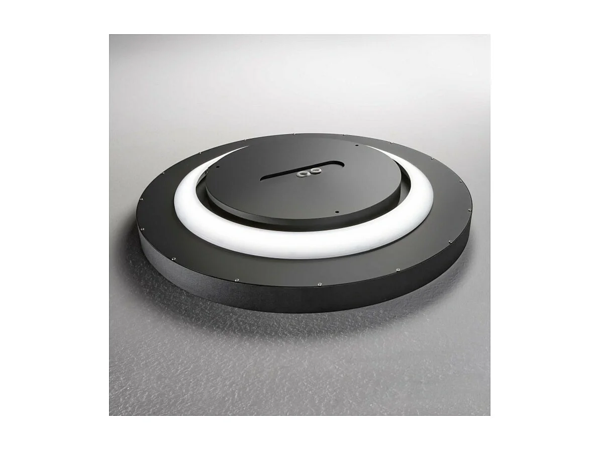 Ideal Lux FLY Semi-Encastré LED Intégré 60cm Noir, 4000K, IP40