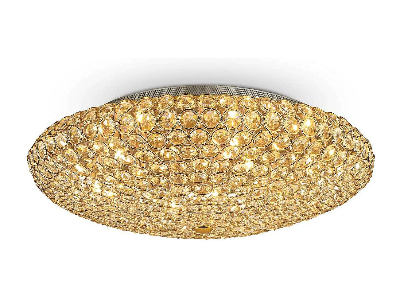 Ideal Lux King - 9 licht Indoor Large Flush licht Gold, G9