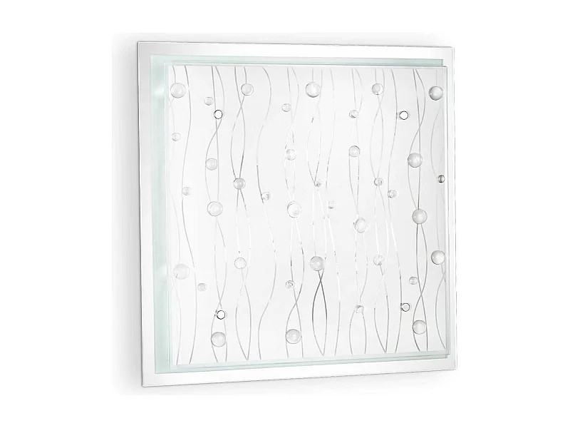 Ideal Lux Ocean Grand plafonnier intérieur à 3 ampoules transparent, E27