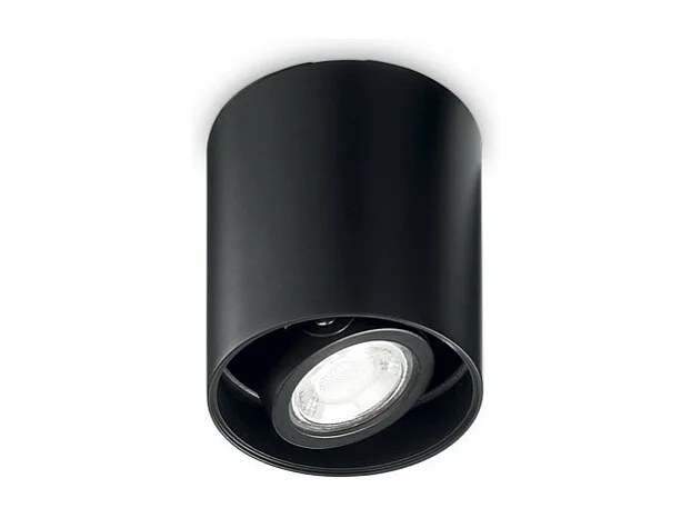 Ideal Lux MOOD - Lámpara de techo de superficie interior 1 luz Negra, GU10