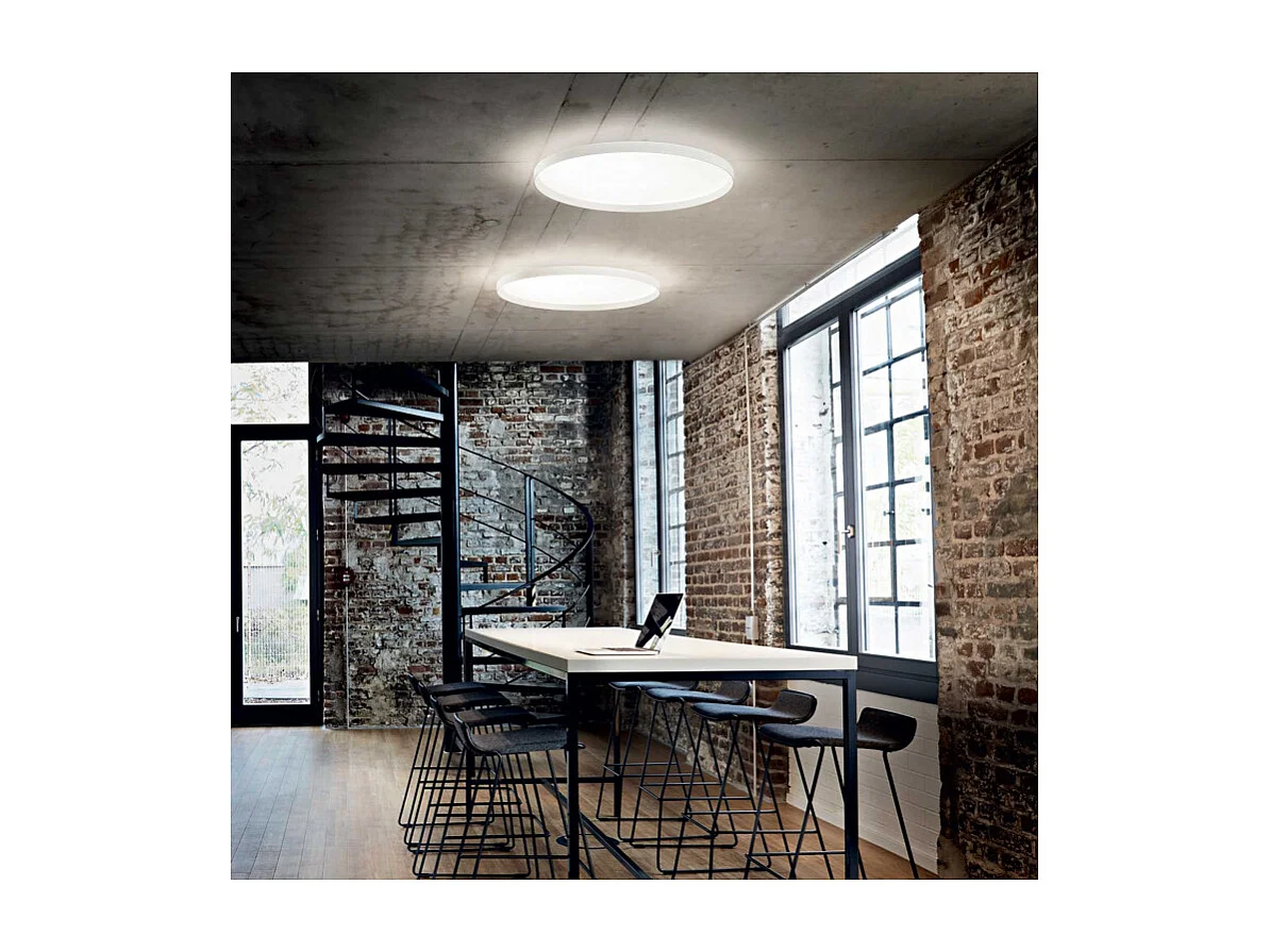 Decorativo Redondo Simple Empotrar Blanco, 4000K