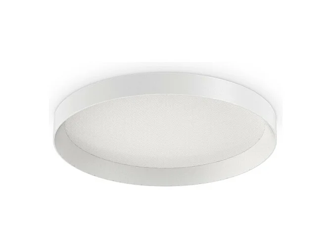 Décoratif Rond Simple Flush Blanc, 4000K