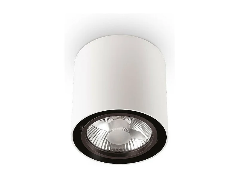 Ideal Lux Mood 1 lumière grand spot encastrable rond blanc, GU10