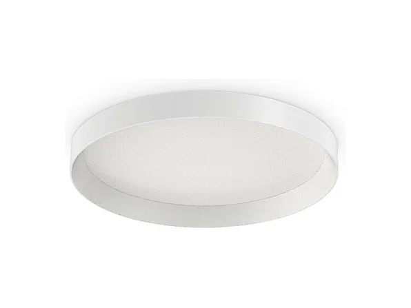 Décoratif Rond Simple Flush Blanc, 4000K
