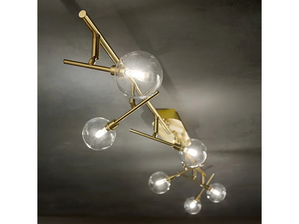 MARACAS PL6, Plafondlamp, Ideal Lux