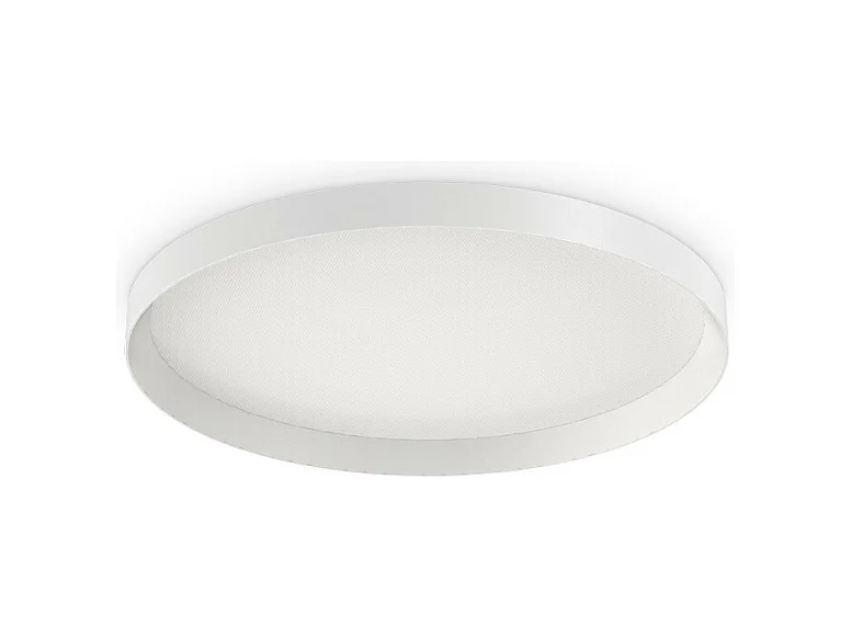 Décoratif Rond Simple Flush Blanc, 4000K