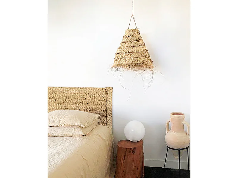 Cabecero de esparto 160x70cm - MENORCA - DECOWOOD