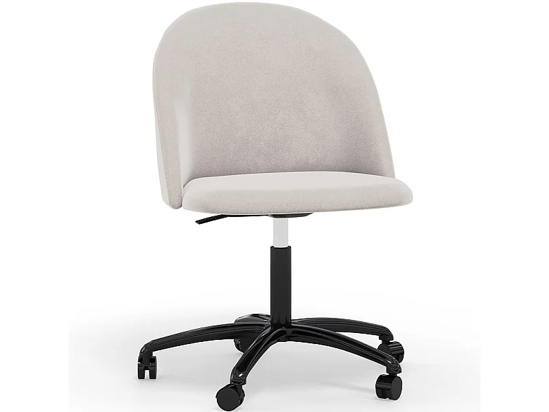 Gepolsterter Bürostuhl - Samt - Evelyne