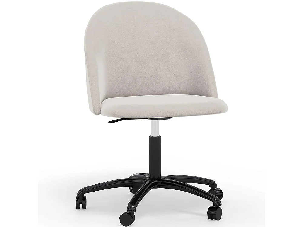 Gepolsterter Bürostuhl - Samt - Evelyne