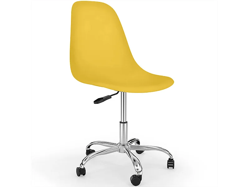 Silla de Oficina con Ruedas - Silla de Escritorio Giratoria  - Denisse