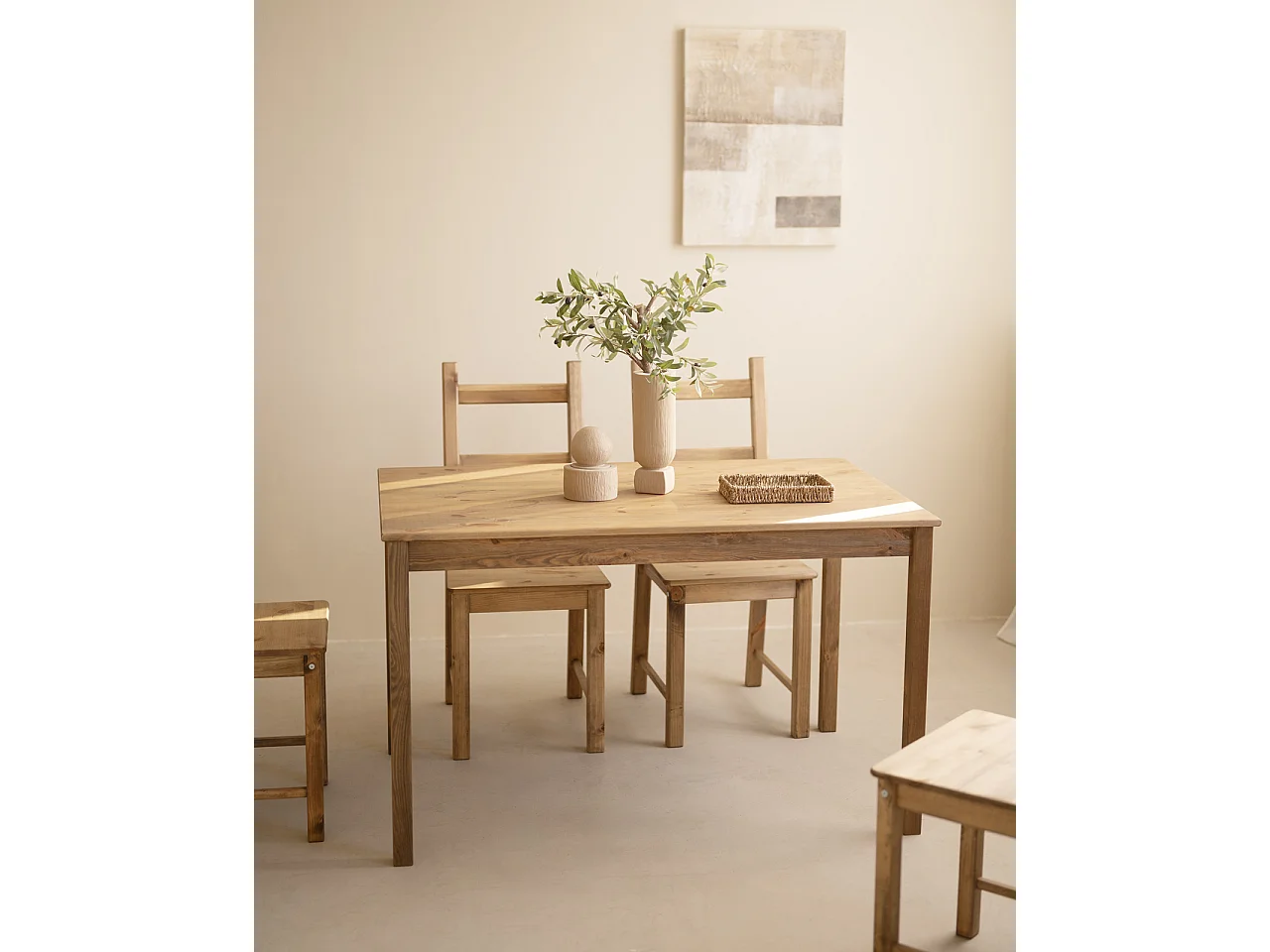 Quadro decorativo di cotone fatto a mano senza cornice 100x150cm - PALERMO - DECOWOOD