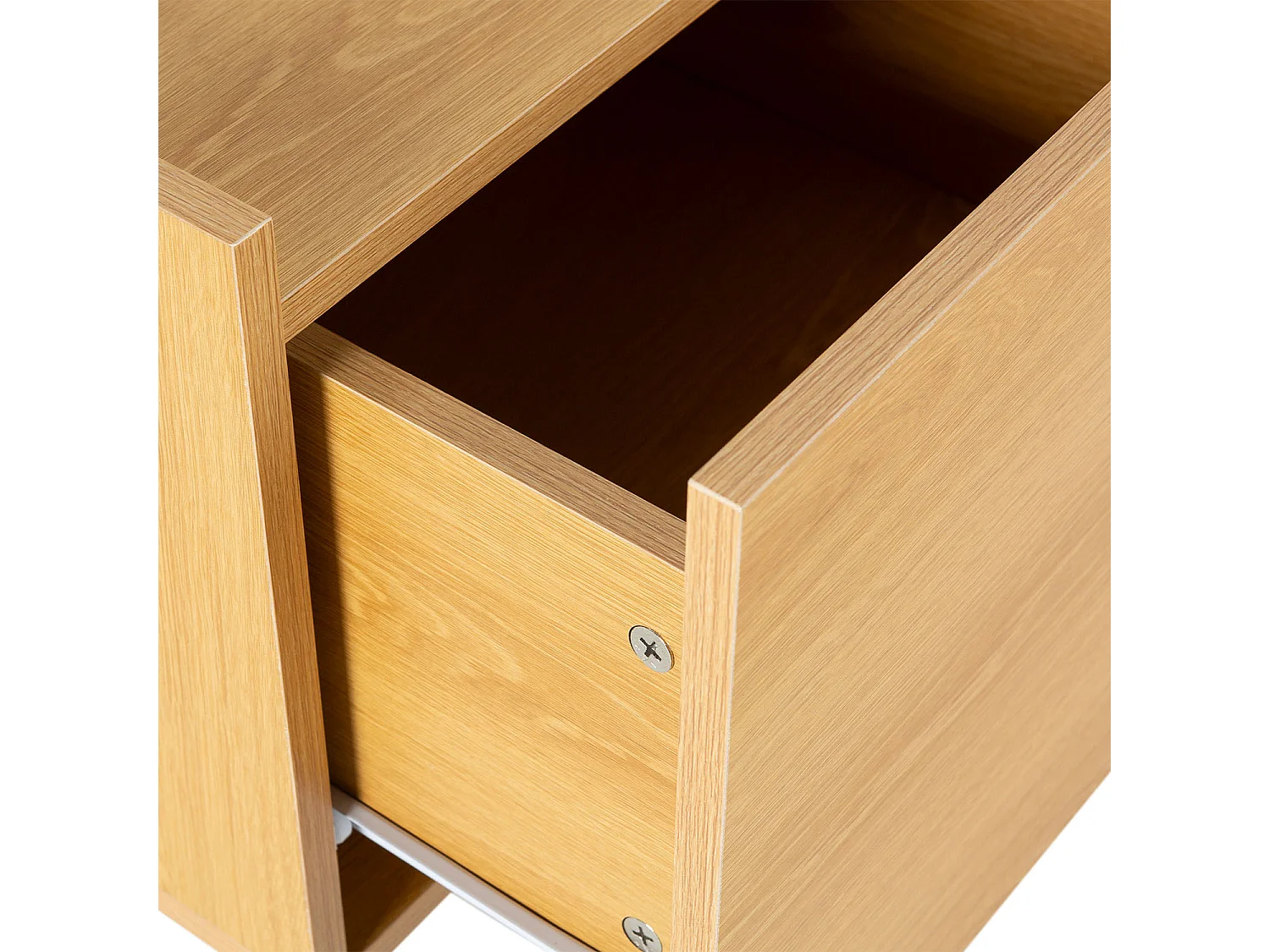 Comodino Siren 1 cassetti colore Rovere